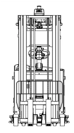 1500kg Counterbalance Laser Agv Forklift 3PL Solution CPD15