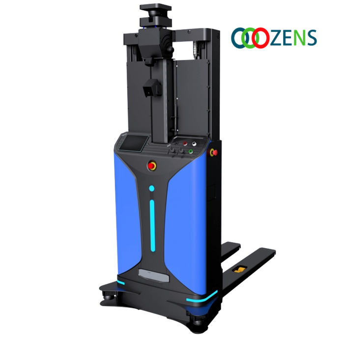 Intelligent 1400kg Stacker Forklift Robotic Forklift Agv Forklift Price