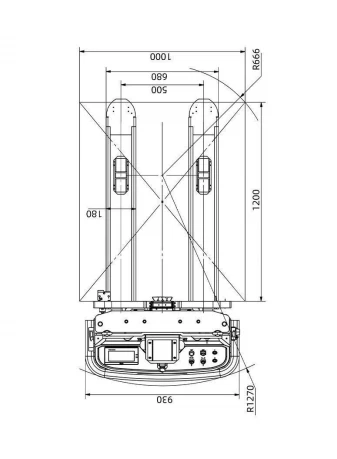 Laser SLAM Stacker Autonomous Forklift CDD20-New Plants Warehouse