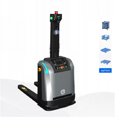 New Intelligent Warehous Laser Agv Robot 1600kg Load Forklift